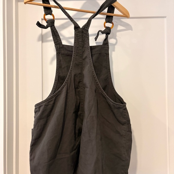 Aerie Charcoal Overalls - Picture 3 of 5